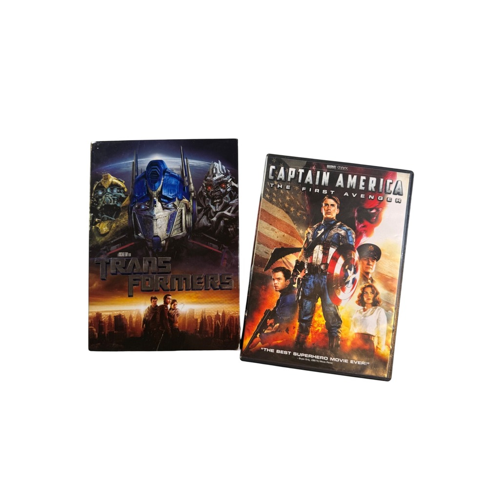 DVD‎ Bundle 07' Transformers 11' Captain America The First Avenger